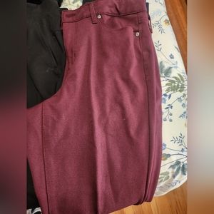 Marroon pants